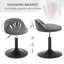Sunizona Upholstered Velvet Adjustable Height Bar Stool-240479290-240479300