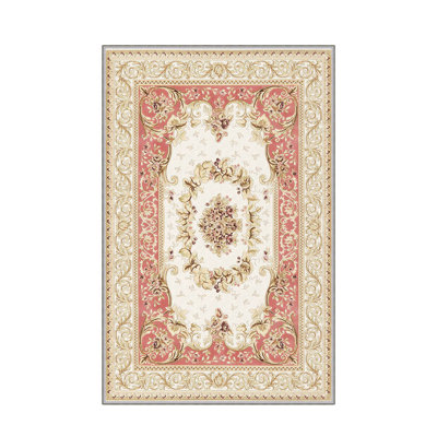 Stylish Hall Carpet (3.3 x 6.6 ft), 100% Polyester, 0.3 in Pile Height | Antibacterial, Non-Slip PVC Felt Dot Underside | Machine Washable, 3D Digital Print, Durable & Easy to Clean | Perfect for Entryway & Living Areas