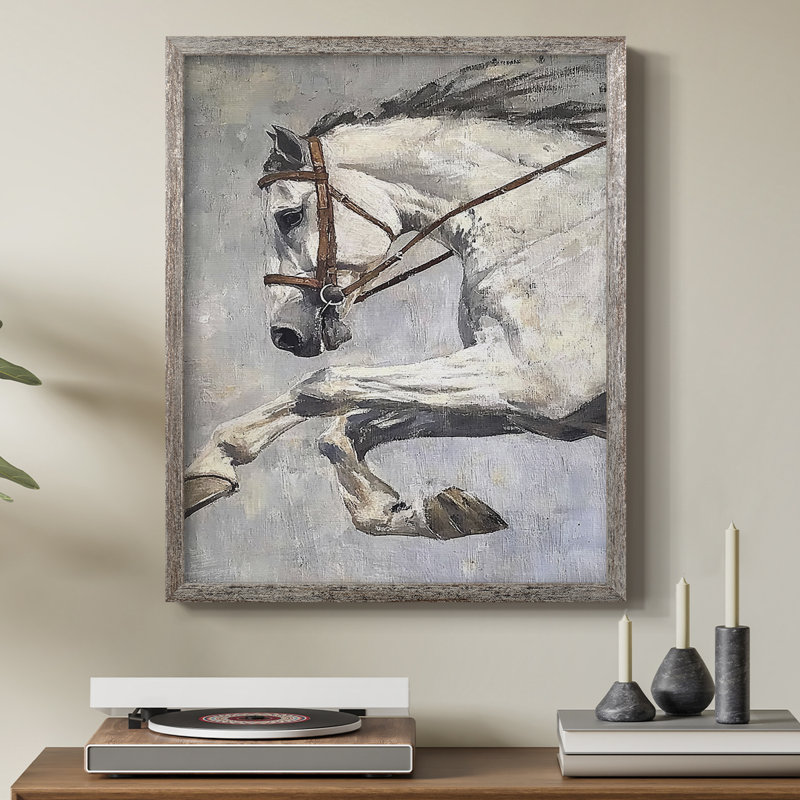 ANIMALS Series CCCCXIX, reproduction encadrée - bois massif, H 11 po x l 9 po