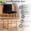 Tabouret de comptoir rembourré avec structure en métal (ensemble de 2)-1962796021
