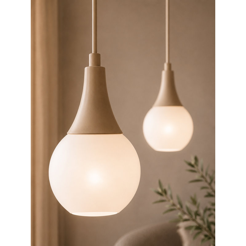 - Light Beige Pendant, 50, 2