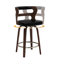 Deshunda Swivel Upholstered Counter Stool with Solid + Manufactured Wood Frame (Set of 2)-2001573787