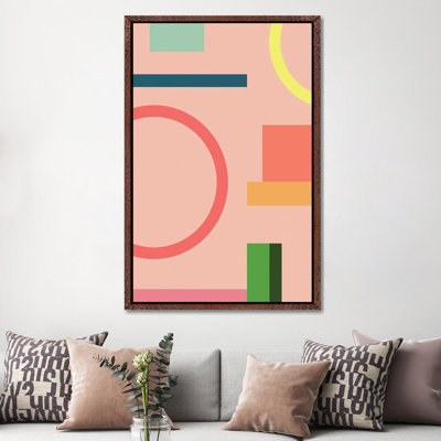 Modern Geometric LXX - Print on Canvas