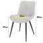 Aspen 5-Piece Casual Dining Set - Large Round Table with 4 Upholstered Diamond Stitch Fabric Chairs-105509637-123477255