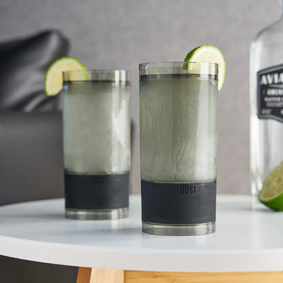 Highball FREEZE Cooling Cup in Tinted Gray