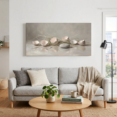 Egg Shells Canvas Wall Art Oil Painting Print Set Of 1