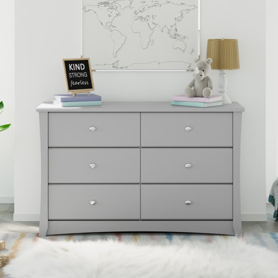Commode double 6 tiroirs Crescent