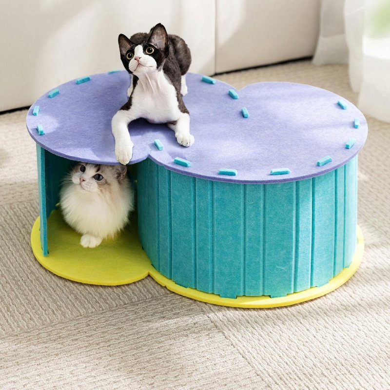 Cat Tunnel Felt Mat