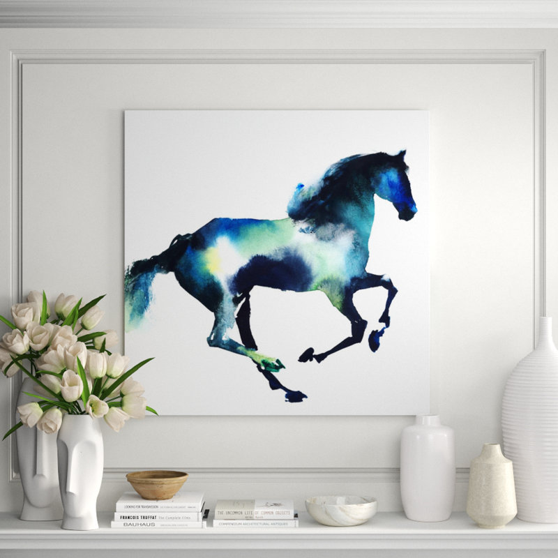 Equestrian Dance I Print by Emma Brooks, Plexi, 40" H x 40" W x 1.5 "D