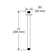 12" Ceiling Mount Shower Arm With Round Escutcheon