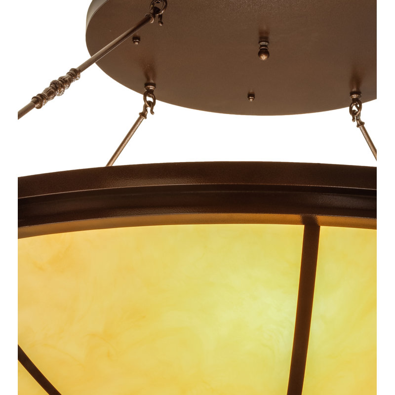 Gareth 8 - Light Semi Flush Mount