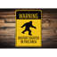 Enseigne en aluminium Bigfoot-58278740