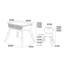 Horrocks 65cm Writing Desk Chair Set