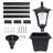 Jermery Black 1 -Light 67'' H Integrated LED Lantern Head