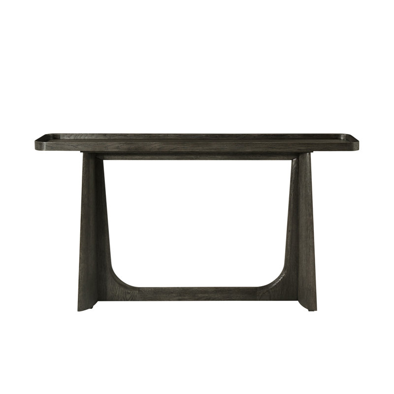 Repose 60'' W Console Table, Charcoal Oak