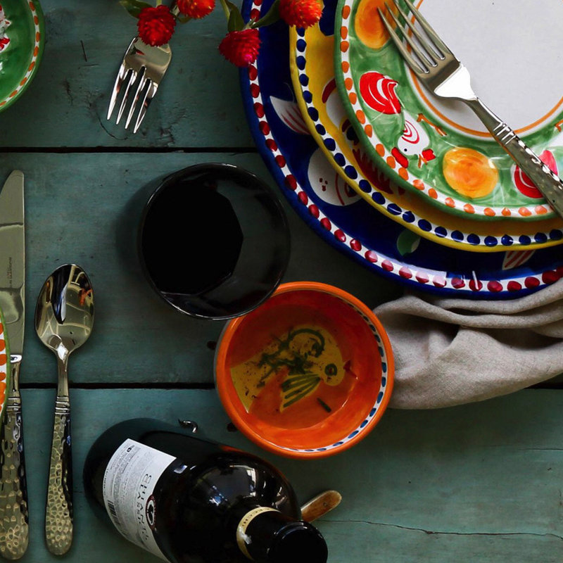 Campagna Handmade Terracotta Soup Bowl