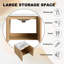 Meuble-lavabo flottant 24 po avec lavabo, armoire en chêne clair et portes à fermeture en douceur 24 po-886073022