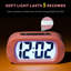 Digital Electric Alarm Tabletop Clock Green-162470308