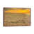 Classic Brown Wood Floater Framed