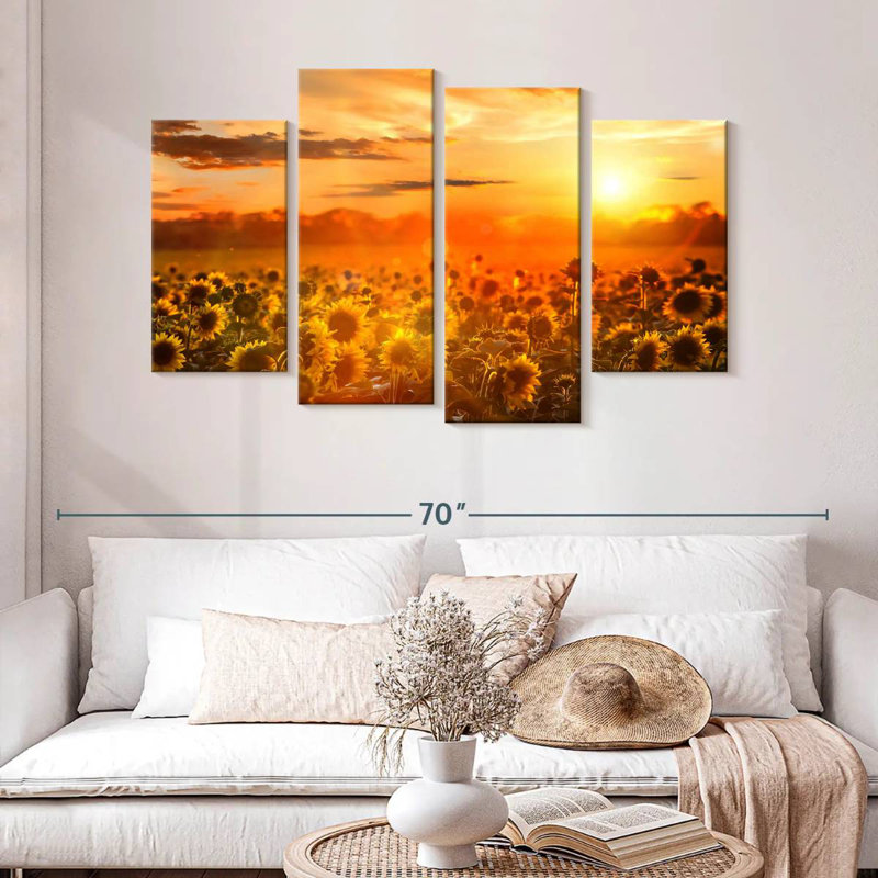 Alvord Yellow Sunset, 32" H x 52" W