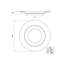 27cm Porcelain Dinner Plate