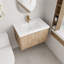 Ensemble de meuble-lavabo mural simple 30 po-98141866