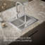 Ballad 25" x 22" Drop-In Service Sink-564057113