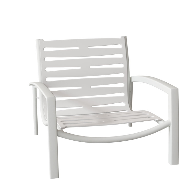 Chaise de patio South Beach EZ Span ™, Neige, Vinyle jade