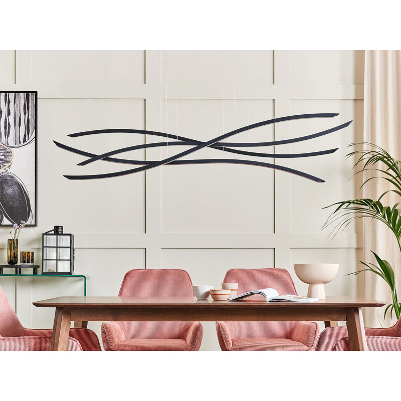 Aariana 4 - Light Black LED Pendant