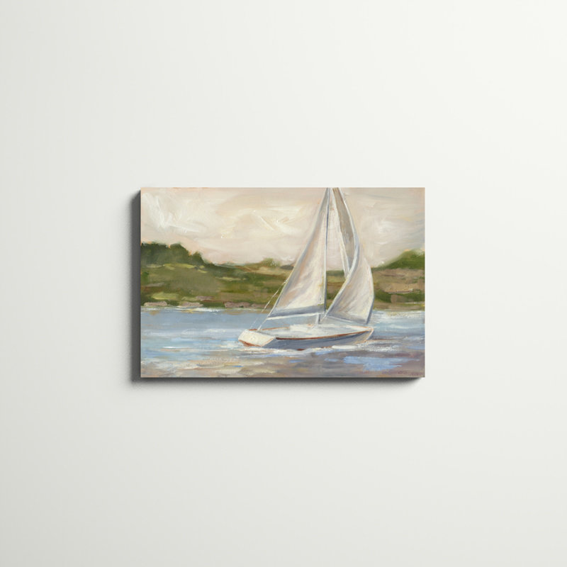 «Off the Coast II», peinture sur toile, H 20 po x l 30 po