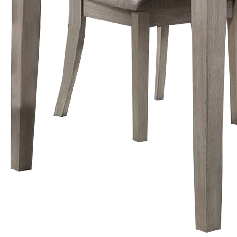 Ensemble repas 4 personnes Annuel, Gris clair