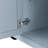 Rolling Kitchen Cart With Build - Grey Blue Coastal Aesthetic-417307957