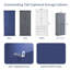 Armoire de rangement 77 po Farmhouse