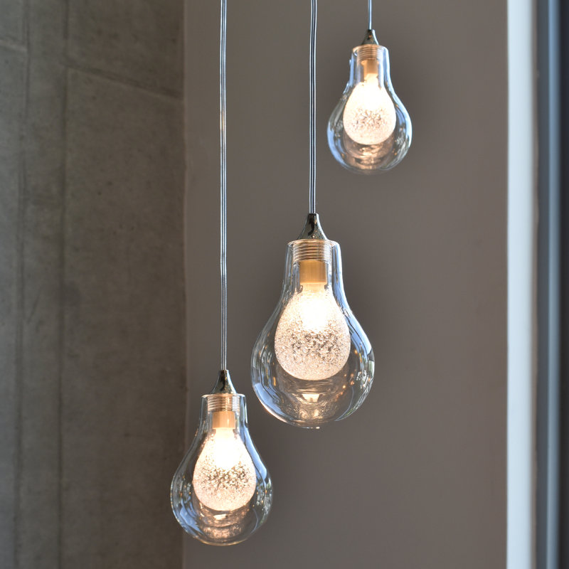 Gem 3 - Light Pendant, White