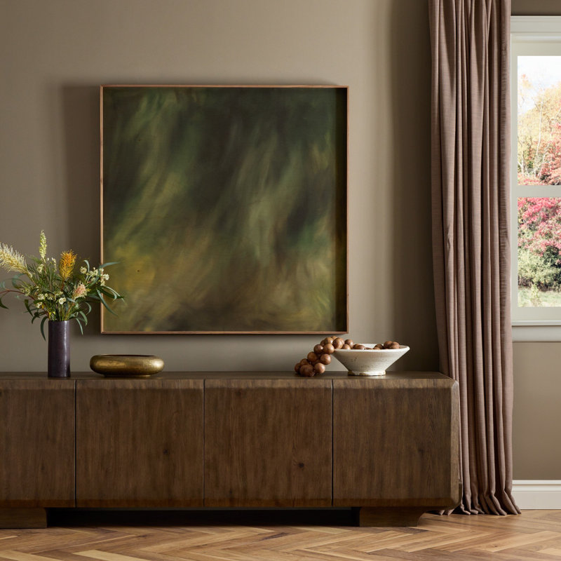 Reflection Framed Painting, H 40" x W 40"