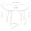 Glendo Round Dining Table-648853099