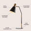 Lampe de bureau 23 po Zurcher