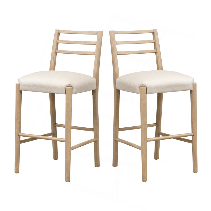 TABOURET DE BAR AVEC ÉCHELLE À ÉCHELLE (ENSEMBLE DE 2)