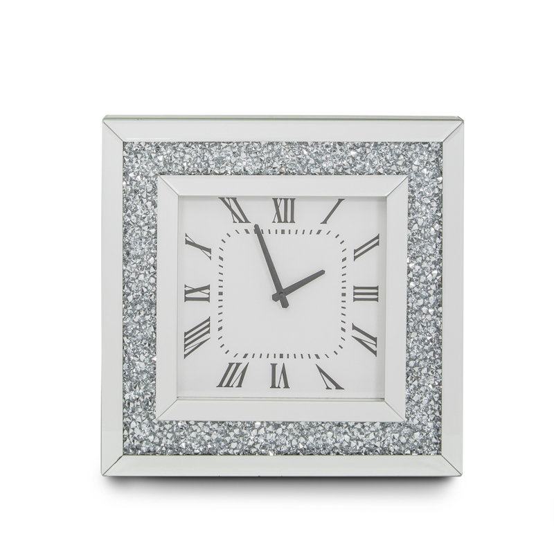 Glass Wall Clock