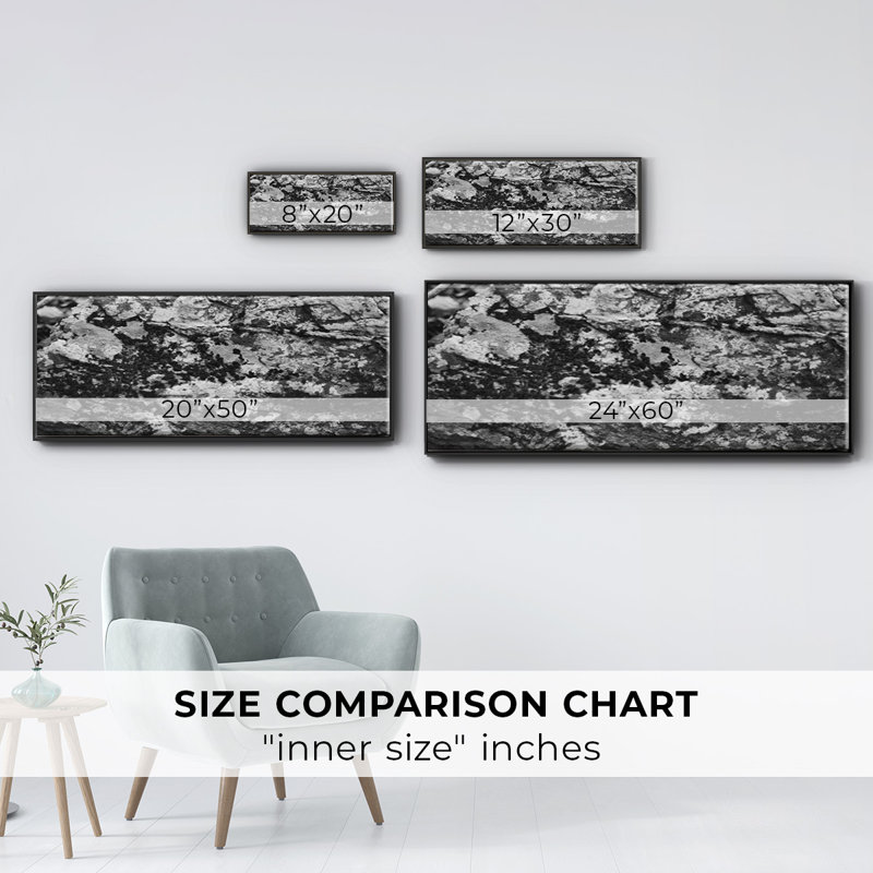 Found Textures XX- Framed Canvas