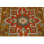 Tapis de style géométrique style Kazak indien 3 x 8