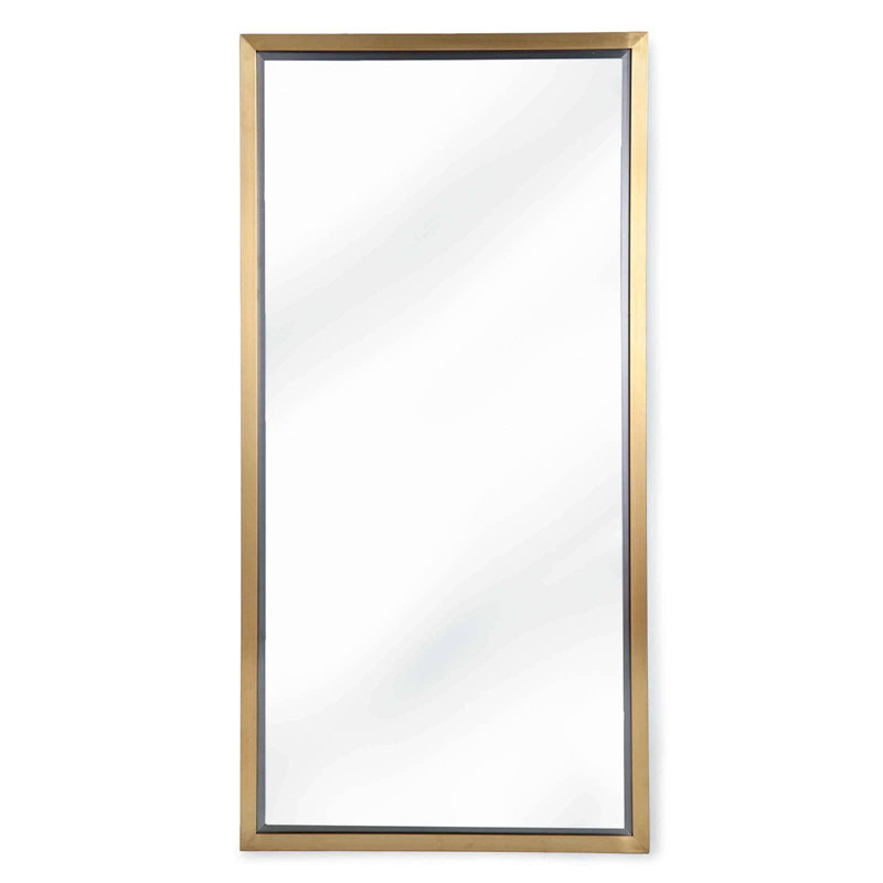 Miroir rectangulaire, Laiton