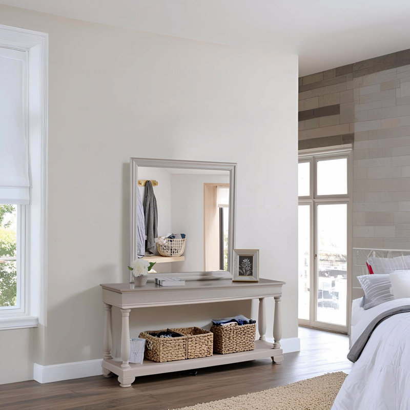 Miroir d'appoint Basic Basic, pour la décoration intérieure, Champagne