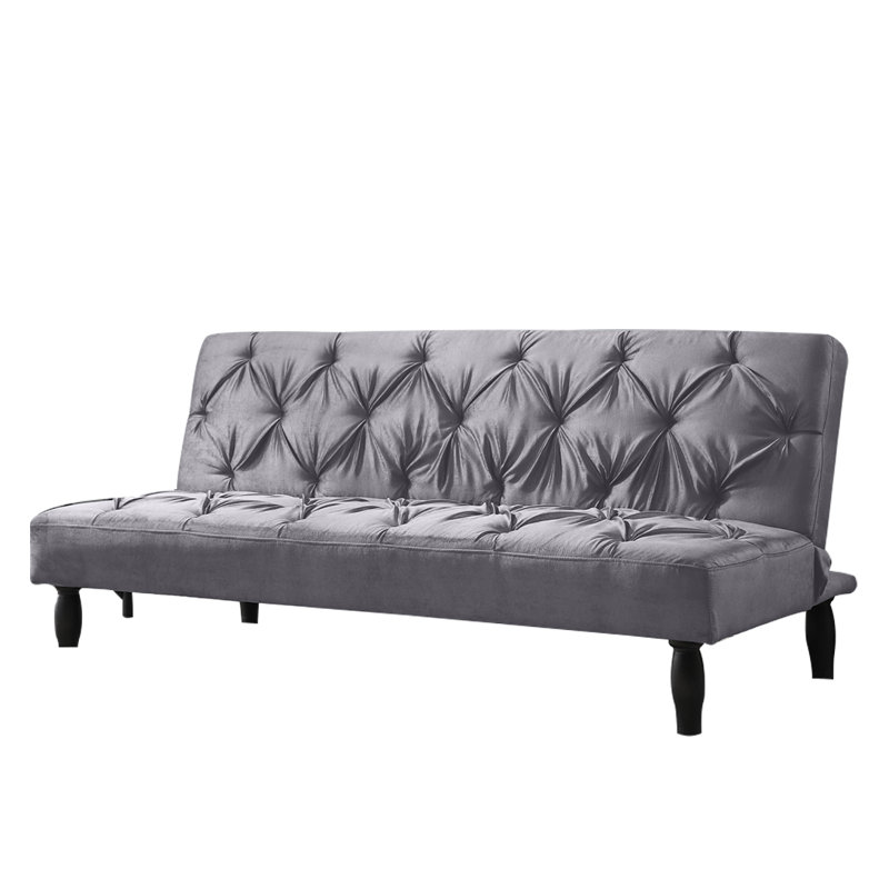 Vroman Single 71'' Upholstered Convertible Sofa