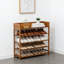 Bamboo Shoe Rack Storage Rack - Shelf Units For Entrances, Corridors, And Wardrobes-364185441