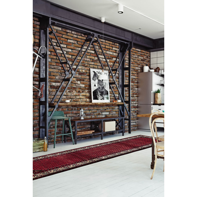 Tapis rouge Andelz 2 pi 6 po x 11 pi 8 po