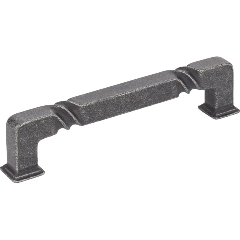 Tahoe Bar Pull, 5 1/16", Distressed Antique Silver