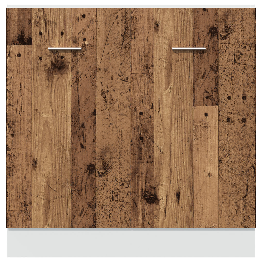 Arnisa Sink Bottom Cabinet Lyon 80x46x81.5 cm Engineered Wood