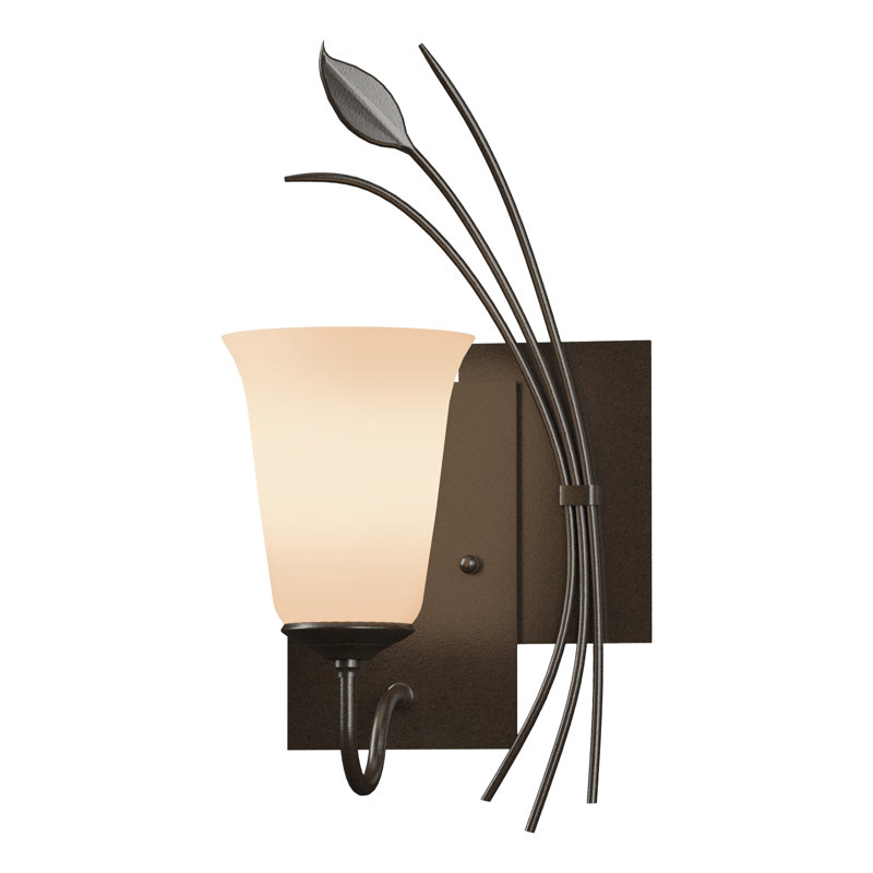 Leaf 1 - Light Dimmable Armed Sconce, Oil Rubbed Bronze, Right