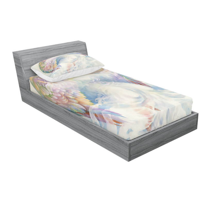Microfiber Sheet Set, Twin Sheet Set + Fitted Sheet + 1 Pillowcase